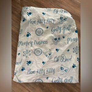 Littlest Pet Shop LPS Fitted Sheet 2010